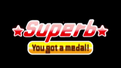 a super b logo that says you got a medal on a black background