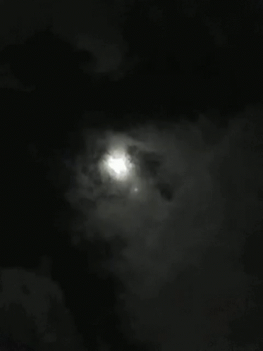 Moon Cloud GIF - Moon Cloud Cloudy Moon GIFs