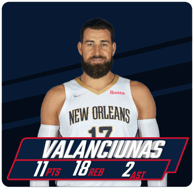 a man with a beard is wearing a jersey that says new orleans 17
