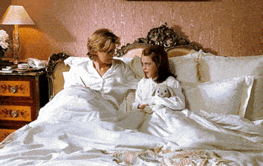 The Parent Trap Mother And Daughter GIF - The Parent Trap Mother And Daughter Bed GIFs