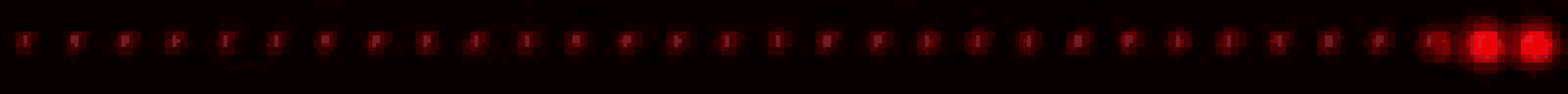 a red wave on a black background that looks like a heart .