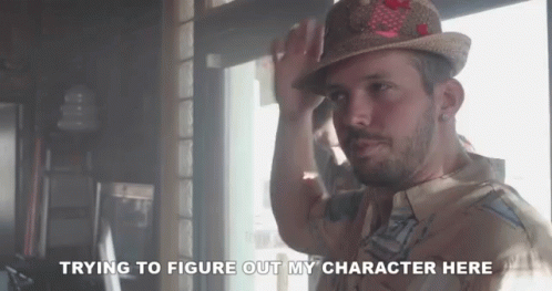 Trying To Figure Out My Character GIF - Trying To Figure Out My Character Acting GIFs