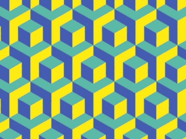 Andrewhenrique Cubes Yellow Blue GIF - Andrewhenrique Cubes Yellow Blue Background300x400 GIFs