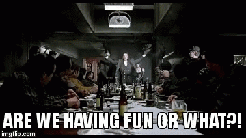 Are We Having Fun Or What Top Dollar GIF - Are We Having Fun Or What Top Dollar Michael Wincott GIFs