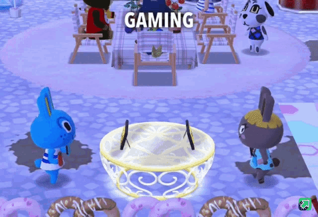 a screenshot of a video game with the word gaming on the bottom