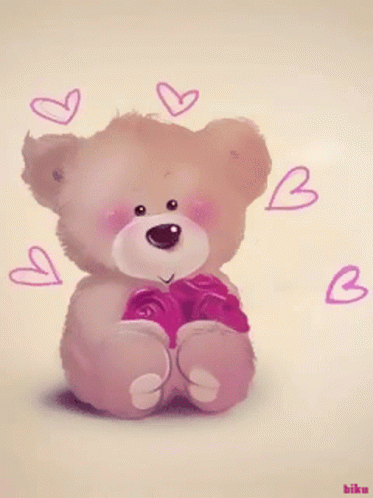 Cute Lil Bear Heart GIF - Cute Lil Bear Heart GIFs