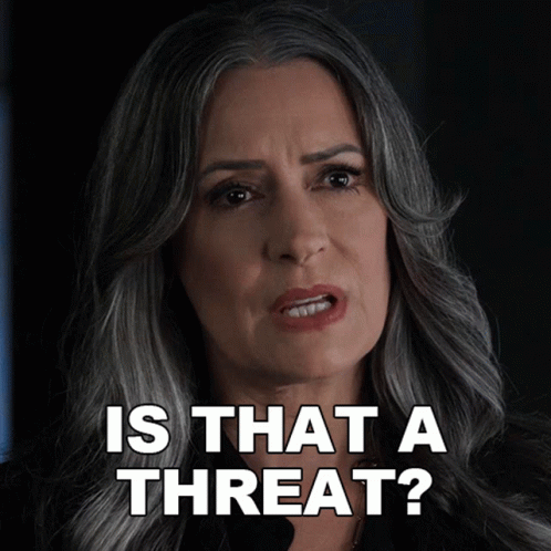 Is That A Threat Emily Prentiss GIF - Is That A Threat Emily Prentiss Paget Brewster GIFs