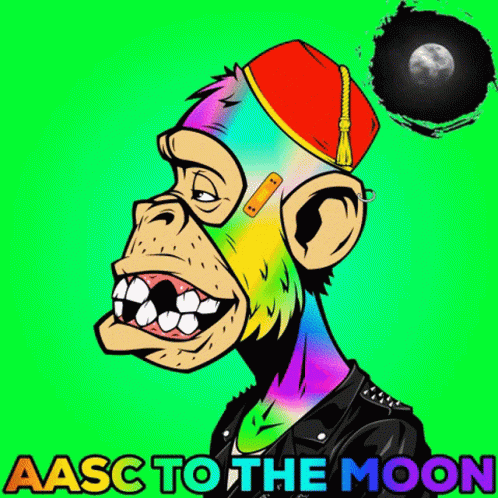 Moon Ape GIF - Moon Ape Aasc GIFs