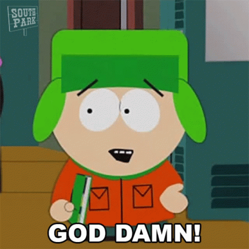 God Damn Kyle Broflovski GIF - God Damn Kyle Broflovski South Park GIFs