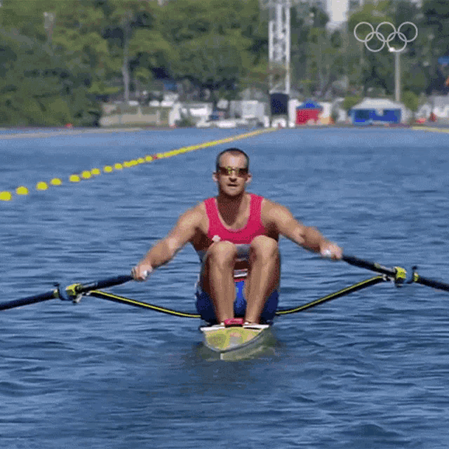 Rowing Damir Martin GIF - Rowing Damir Martin Olympics GIFs