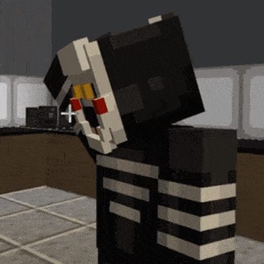 Thesecuritypuppet Security Puppet GIF - Thesecuritypuppet Security Puppet Minecraft Fnaf GIFs