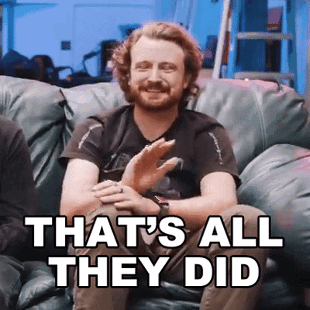 Thats All They Did Niko Pueringer GIF - Thats All They Did Niko Pueringer Corridor Crew GIFs