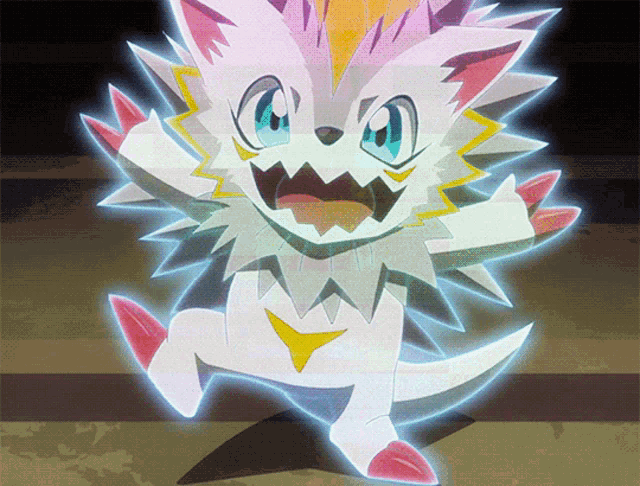 Digimon Ghost Game GIF - Digimon Ghost Game Herrismon GIFs