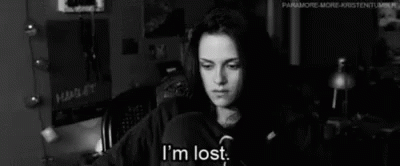 Lost GIF - New Moon Bella Kristen Stewart GIFs