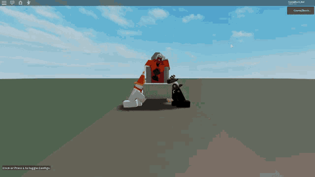 a screenshot of a roblox game shows a clown sitting on a throne