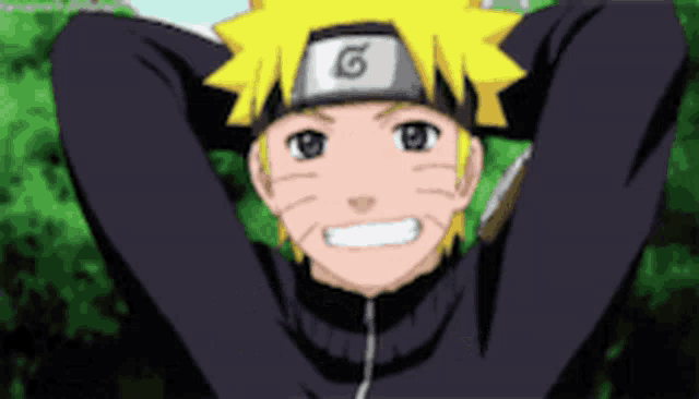 a close up of a cartoon character wearing a headband with the letter g on it
