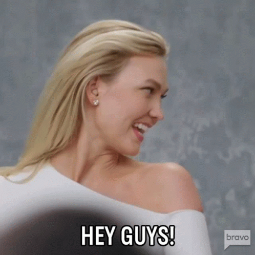 Hey Guys Karlie Kloss GIF - Hey Guys Karlie Kloss Project Runway GIFs