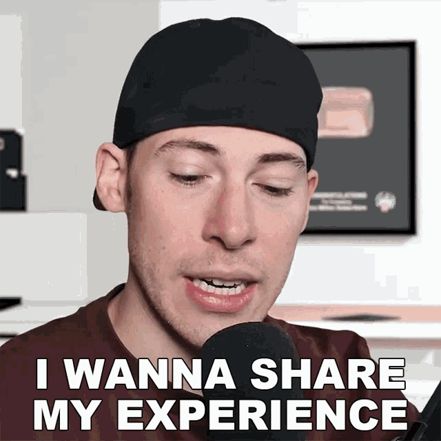 I Wanna Share My Experience Jobless Garrett GIF - I Wanna Share My Experience Jobless Garrett Sharing GIFs