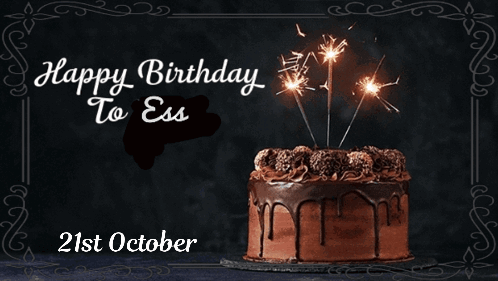 Happy Bday Ess Happy Birthday GIF - Happy Bday Ess Happy Birthday Happy Birthday Ess GIFs