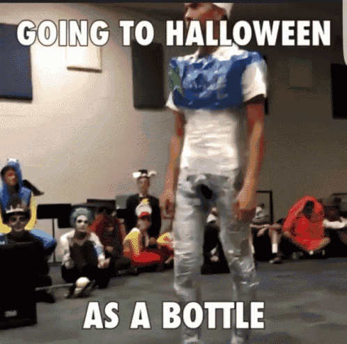Bottleflip Halloween GIF - Bottleflip Halloween GIFs