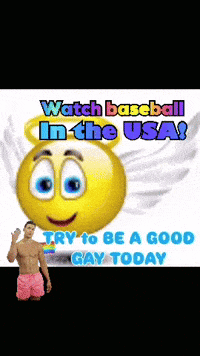 a poster that says watch baseball in the usa on it