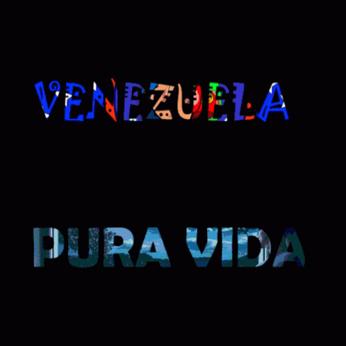 Venezuela Pura Vida GIF