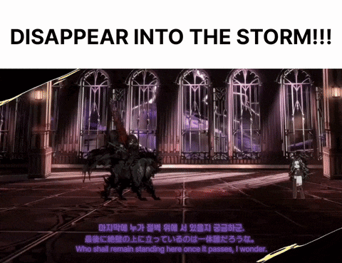 a poster that says disappear into the storm on the top
