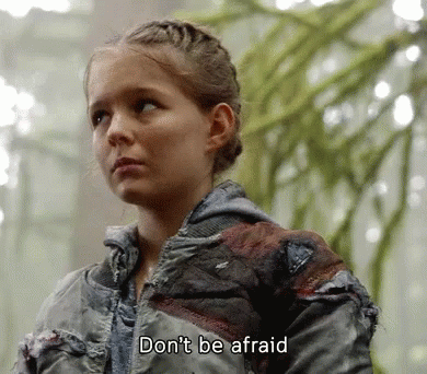 The100 Charlotte GIF - The100 Charlotte Dont Be Afraid GIFs