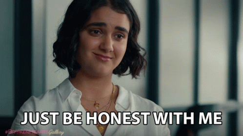 Just Be Honest With Me Lucy Gulliver GIF - Just Be Honest With Me Lucy Gulliver The Broken Hearts Gallery GIFs