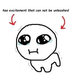 a cartoon of a crying ghost with a red arrow pointing to the top .