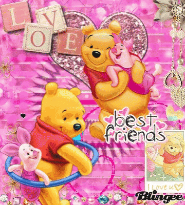 Winnie The Pooh Best Friends GIF - Winnie The Pooh Best Friends Piglet And Pooh GIFs