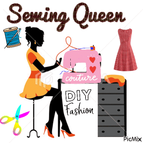Sewing Queen GIF