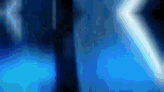 a blue background with a few white lines