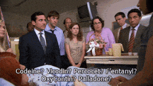 Creed The Office GIF - Creed The Office Pain Meds GIFs
