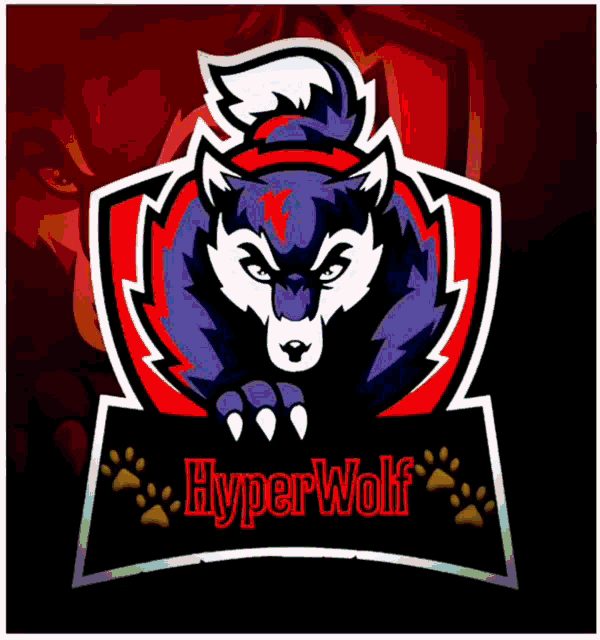 Hyper Wolf Logo GIF - Hyper Wolf Logo Change Color GIFs