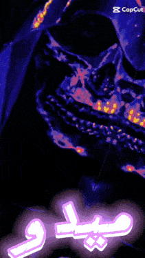 a skeleton in a hood covering his mouth with his finger and the words capcut in the corner