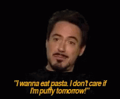 Robert Downey Jr Pasta GIF