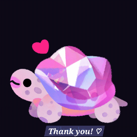 Thank You Pretty GIF - Thank You Pretty Turtle GIFs