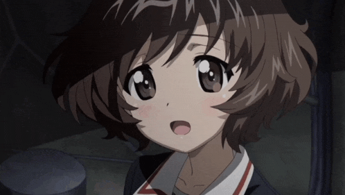 a close up of a girl 's face with brown hair