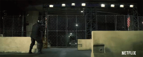 Truck The Last Days Of American Crime GIF - Truck The Last Days Of American Crime Break Through GIFs
