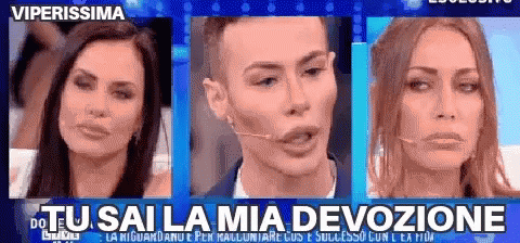 Viperissima Dome Domenica Live Trash Gif Reaction Tv GIF - Viperissima Dome Domenica Live Trash Gif Reaction Tv GIFs
