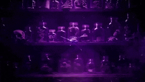 a purple background with the word evolve in white letters