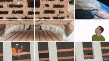 a collage of images with the letters br on the top