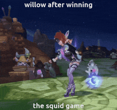 Willow Squid Game GIF - Willow Squid Game Bunny Girl GIFs