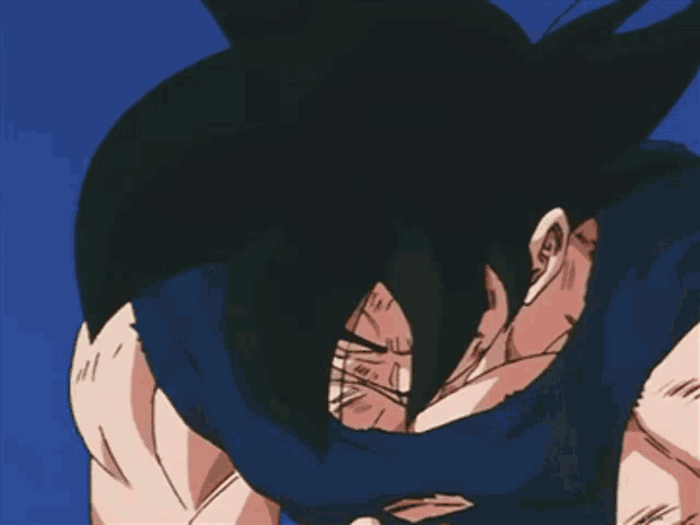 a close up of a cartoon character covering his mouth