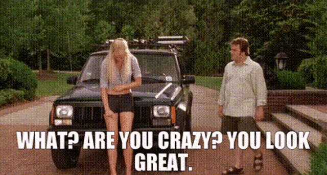 What Areyoucrazy GIF - What Areyoucrazy Youlookgreat GIFs