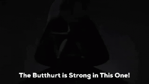 Butthurt Darth GIF - Butthurt Darth Vader GIFs
