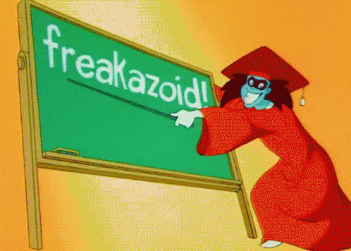 Freak-a-leak GIF - Freakazoid Freak GIFs