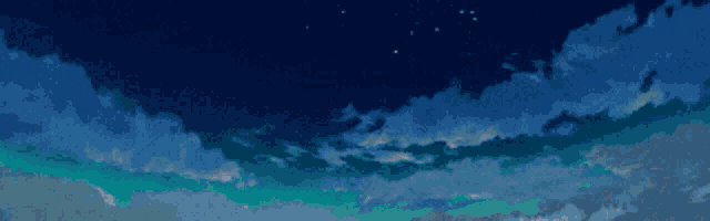 a drawing of a cloudy sky with the letter w visible