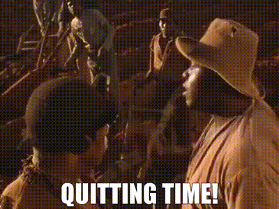 Gone With The Wind Quitting Time GIF - Gone With The Wind Quitting Time GIFs